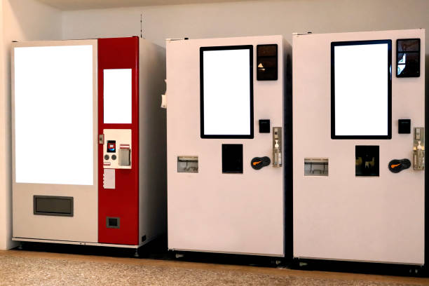 Drink vending machines in subway stations